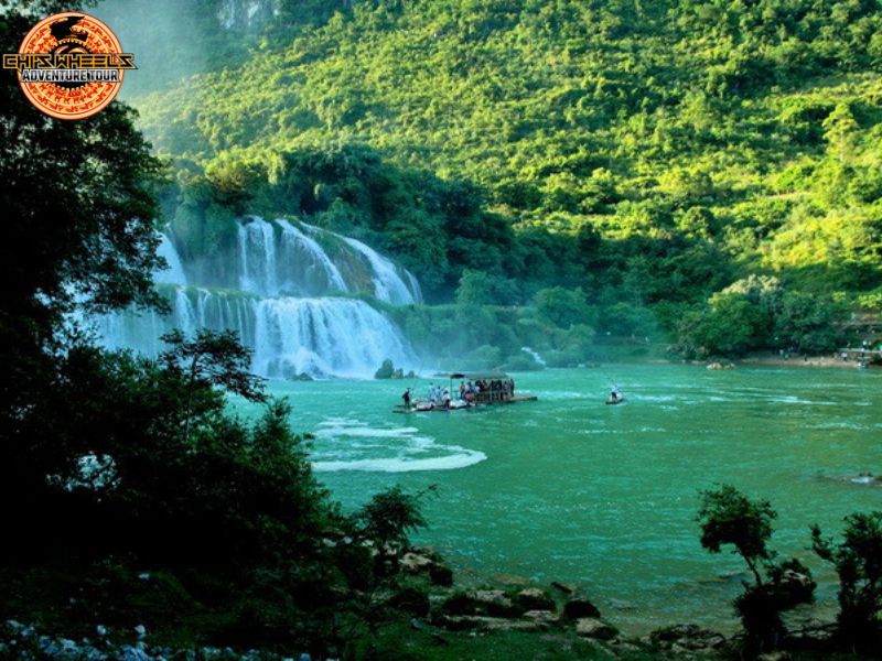 how to get to ba be lake by motorbike