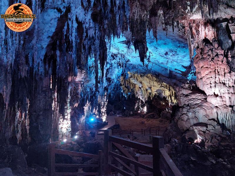 how to get to ba be lake by motorbike